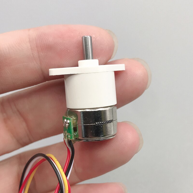 15mm -trinnsgirmotor  dc5v 6v 40 ohm 2- -faset 4- -tråds metallgirkasse trinnmotor med høyt dreiemoment med støvtett hus