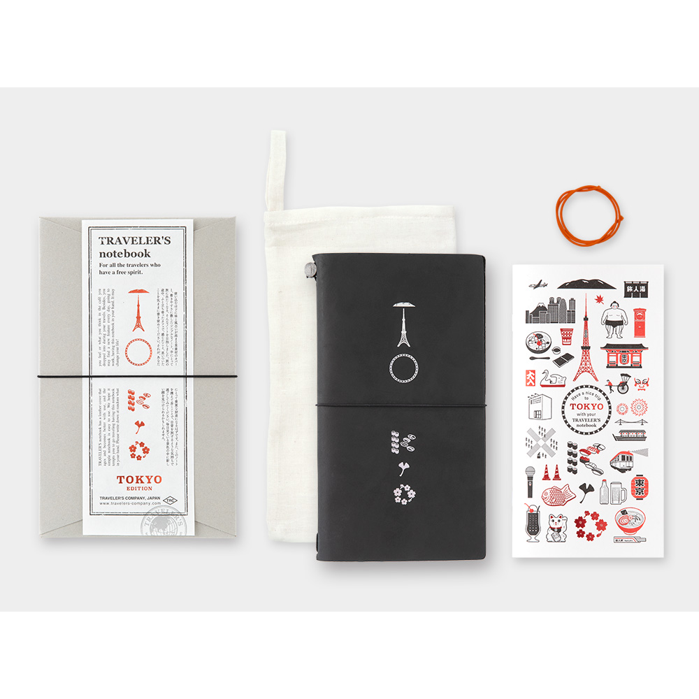 Travelers fabbrica TFA tokyo Taccuino da viaggio in edizione limitata – Diario elegante per gli appassionati di avventure, scrittura fluida
