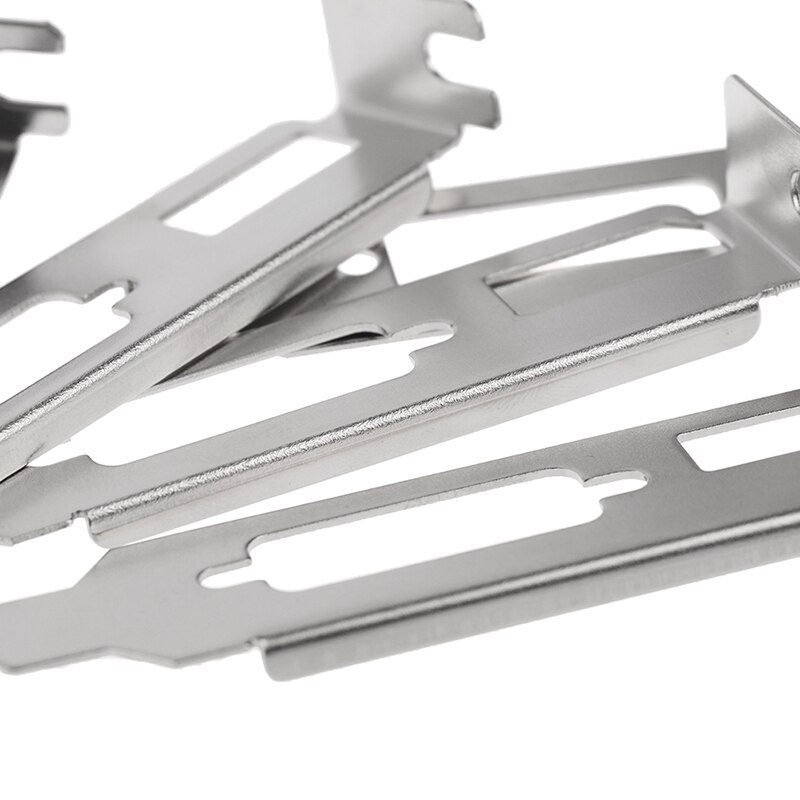 1pc Low Profile Bracket Adapter HDMI-compatible DVI VGA baffle Port For Half Height Full-Height Graphic Video Card