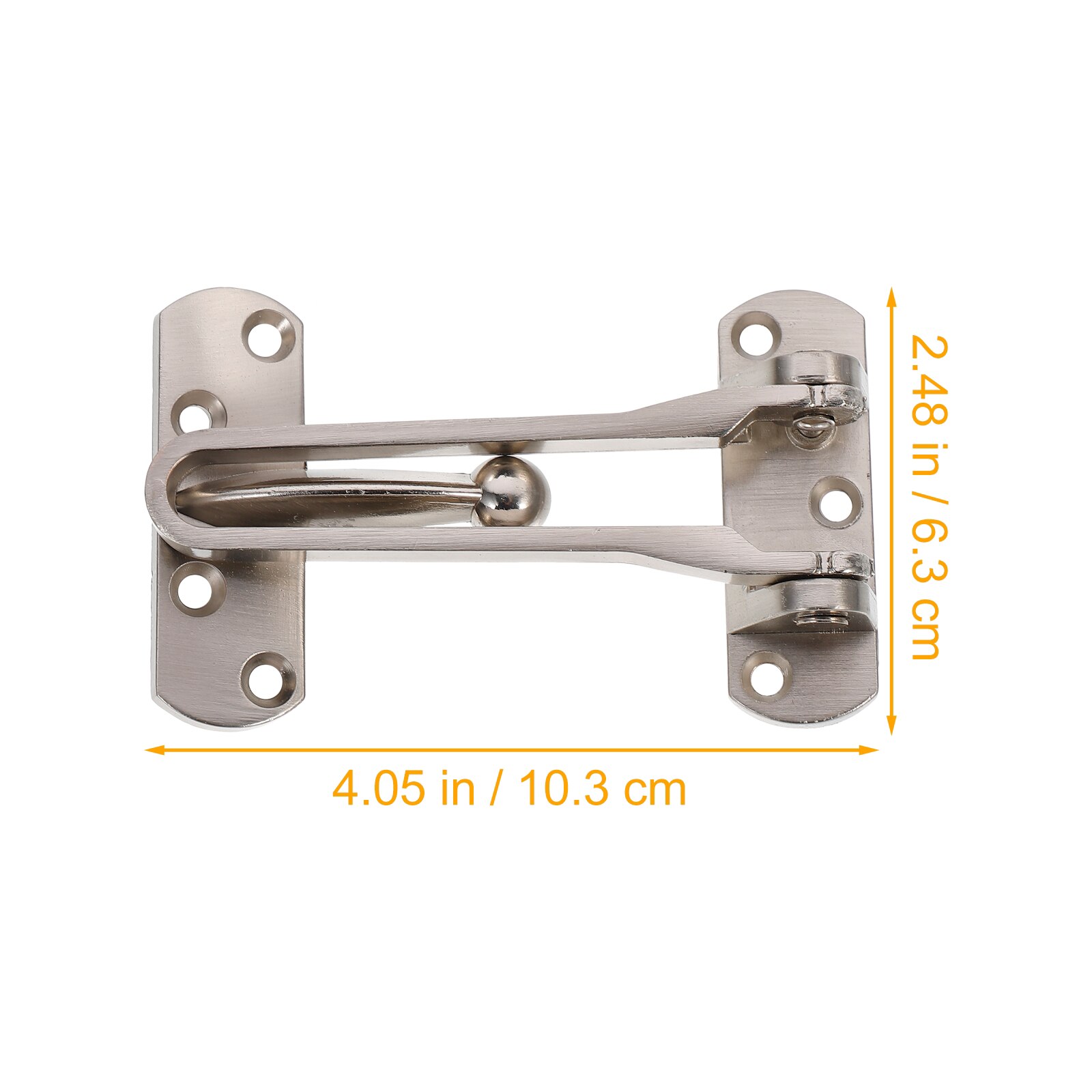 Swing Bar Door Lock Stylish Zinc Alloy Useful Hotel Reinforcement Lock Door Lock Home Lock Door Guard
