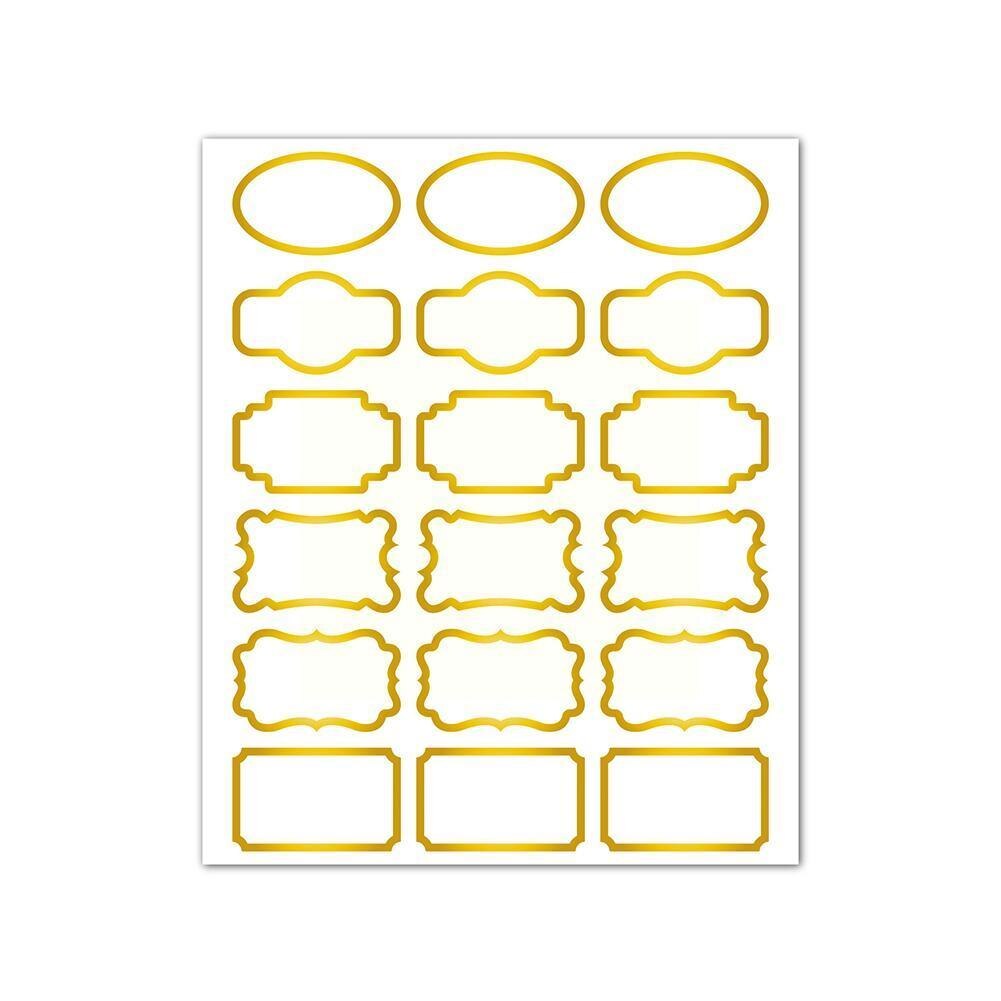 1Pcs DIY Spices Label Stickers Kitchen Accessories Container Gadgets Bottle PVC Food Blackboard Label Self-adhesive Kitchen