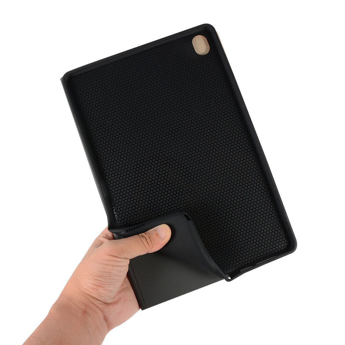 Til huawei mediapad  m6 10.8 etui blød tpu slim folio stativ beskyttende tablet funda cover til huawei mediapad  m6 10.8 tommer