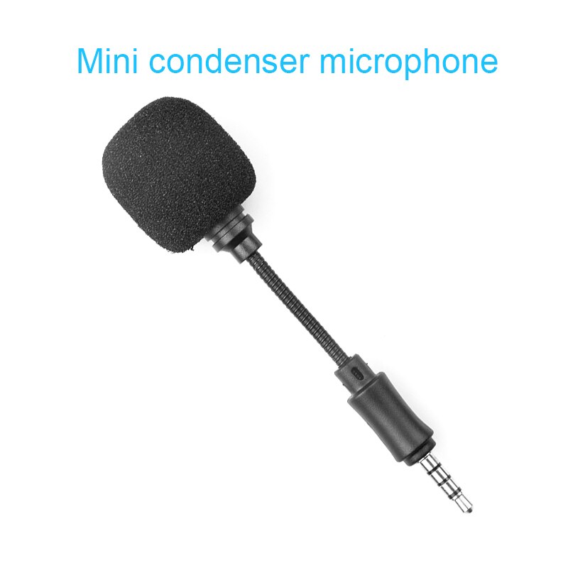 Kebidu Draagbare Mini Microfoon 3.5Mm Aux Mono/ Stereo/ 4 Pole Voor Mobiele Telefoon Computer Laptop Pc Opname thuisgebruik
