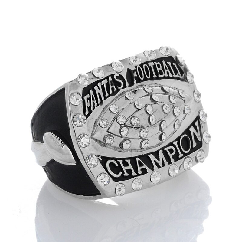 fantasy football championship ring Europe and America popular memorial nostalgic classic ring