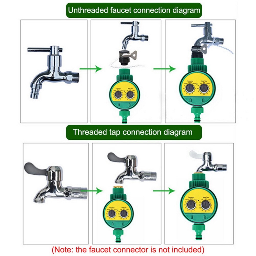 Controlador de riego automático inteligente temporizador herramienta de riego suministros de jardín herramienta de riego duradera alimentada por batería, muy