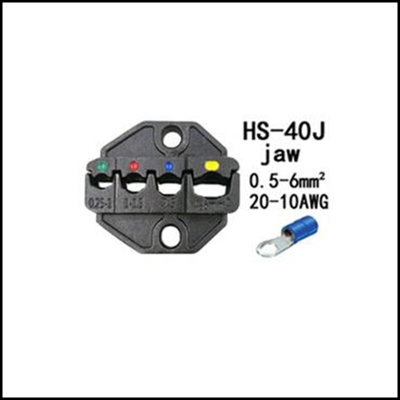 Mâchoire de serrage SN28B/48B/16wf/02WF/2/06WF/HS-10A/40J/10WF terminaux et récepteurs Non isolés: HS-40J jaw