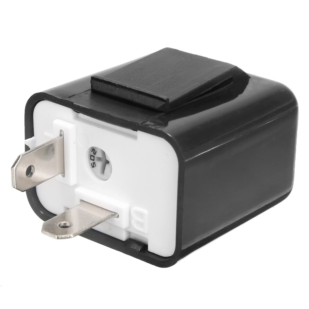 1pc 12v 2- pin motorsykkel justerbar blinkende blinklys relé ledet blinklys indikator lys hastighetskontroll til scooter atv