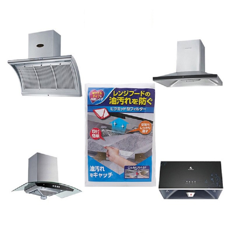 Afzuigkap Filter Papier Vellen Papier Carbon Universele Afzuigkap Afzuigkap Keuken Gereedschap Olie-Absorberend Papier Olie-proof