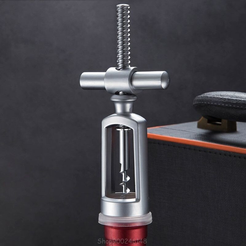 Unique Zinc Alloy Corkscrew Red Wine Bottle Opener Triangle Lock Cork Puller Champagne Opening Tools O29 20