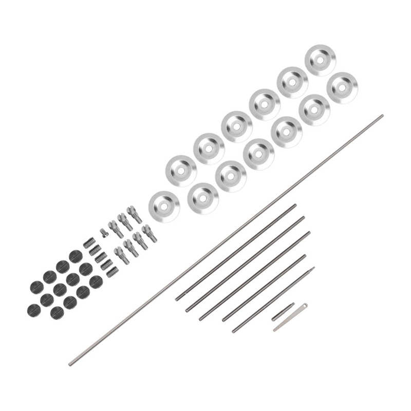 Flute Repair Kit Alto Flute Repair Kit Straight DIY Maintenance Set including Rollers Washers Screws and Reed