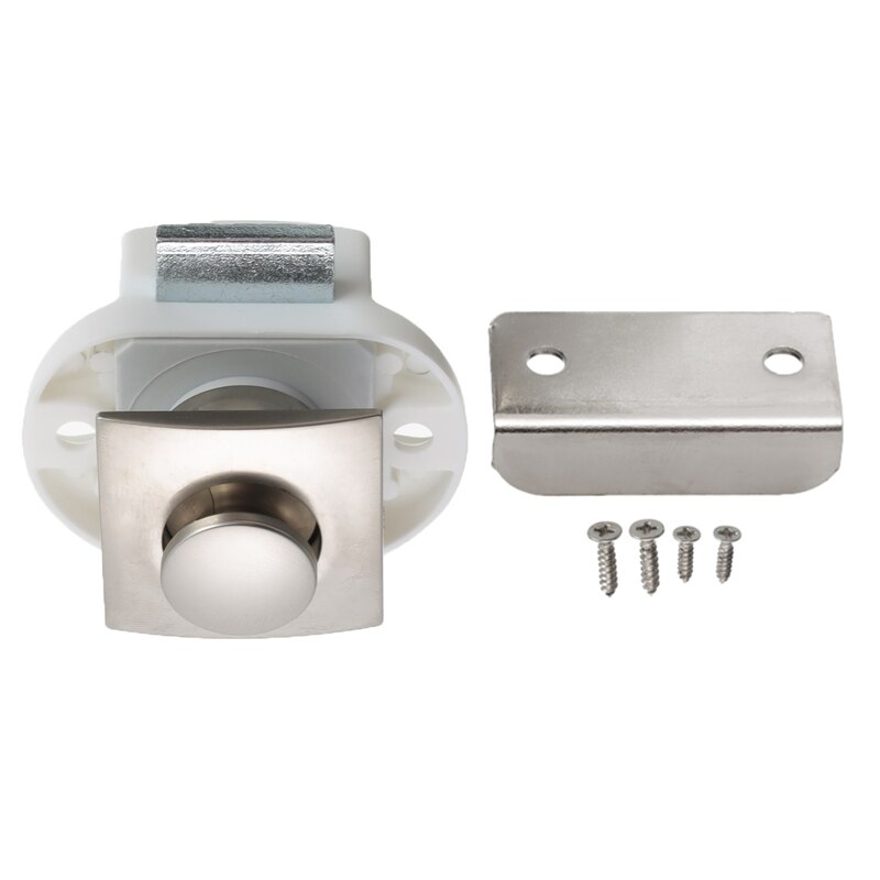 Universele Camper Auto Push Lock Rv Caravan Boot Thuis Kast Deurknop Diameter 20Mm Motor Mini Knop Sloten Lade klink: C