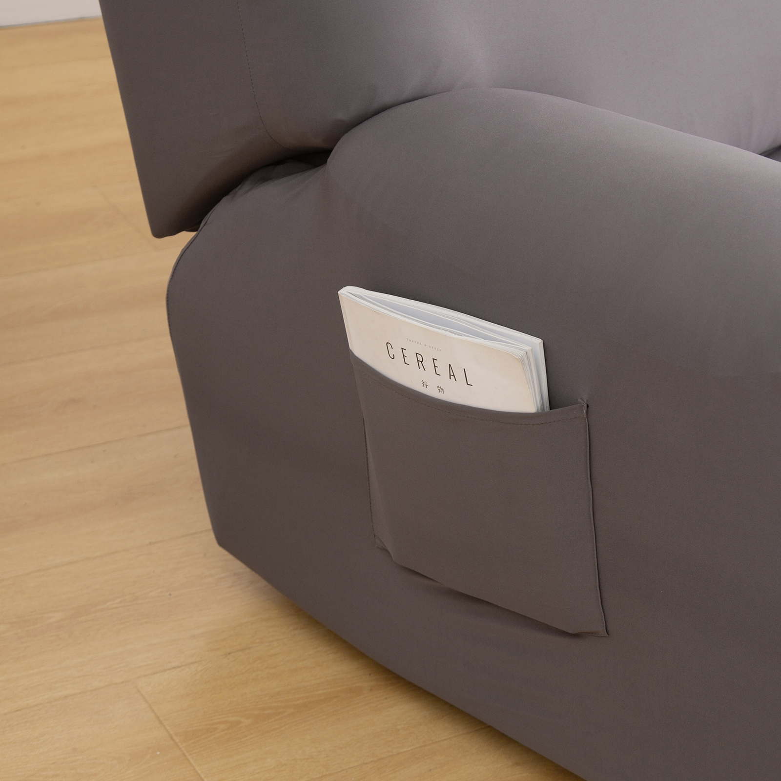 Överdrag till 1/2/3- sits soffa, elastiska soffskydd, stretchöverdrag till fåtölj, möbelöverdrag till schäslong: Korall / 80*120cm