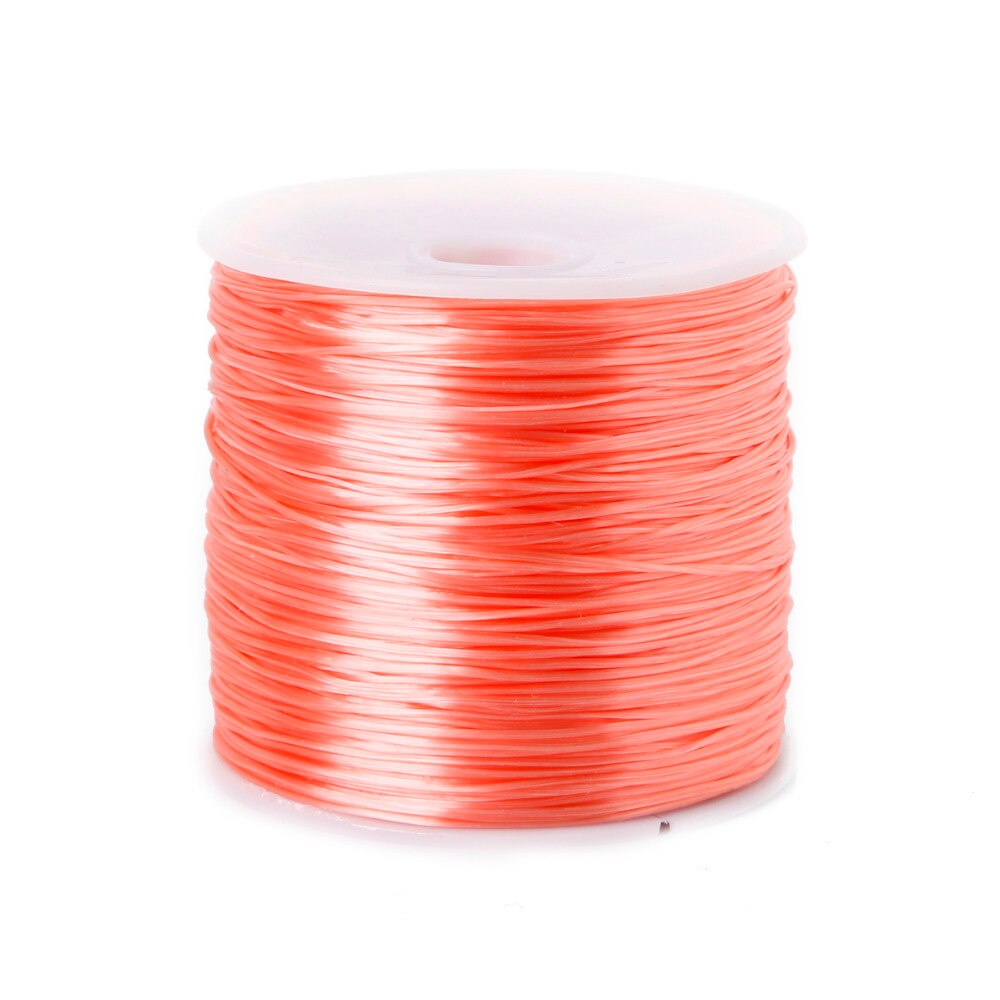 50m/ rullar 0.7mm 14 färger för val elastisk pärlor stretchtråd/snöre/snöre/tråd för kläder skor armband smycketillverkning