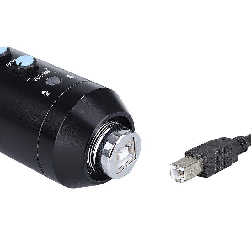 Recording Studio USB Condenser Microphone with Wireless Function for Phone PC Skype Online Gaming Vlogging Live