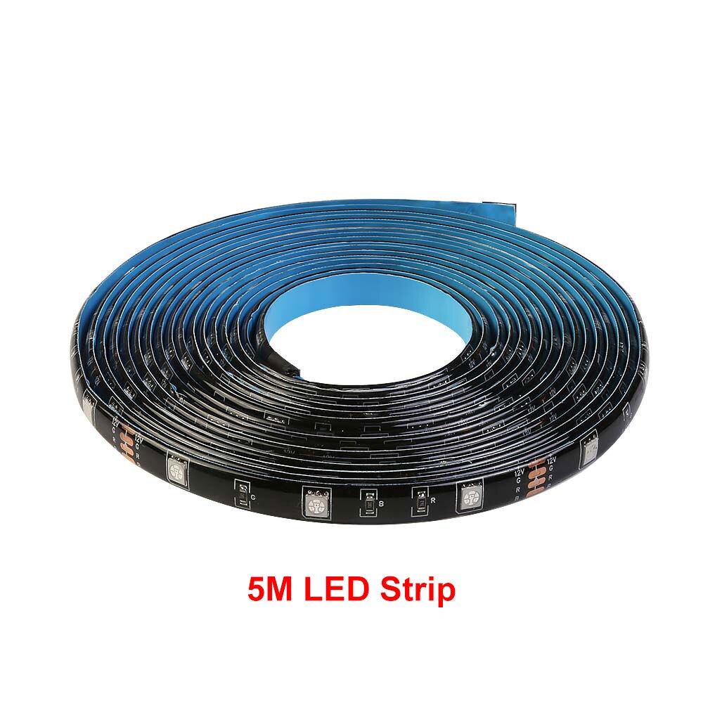 Sonoff 5050 rgb -2m/5m led strip dæmpbar fleksibel smart farverig lys strip arbejde med sonoff  l1 controller support alexa: 5050 rgb -5m