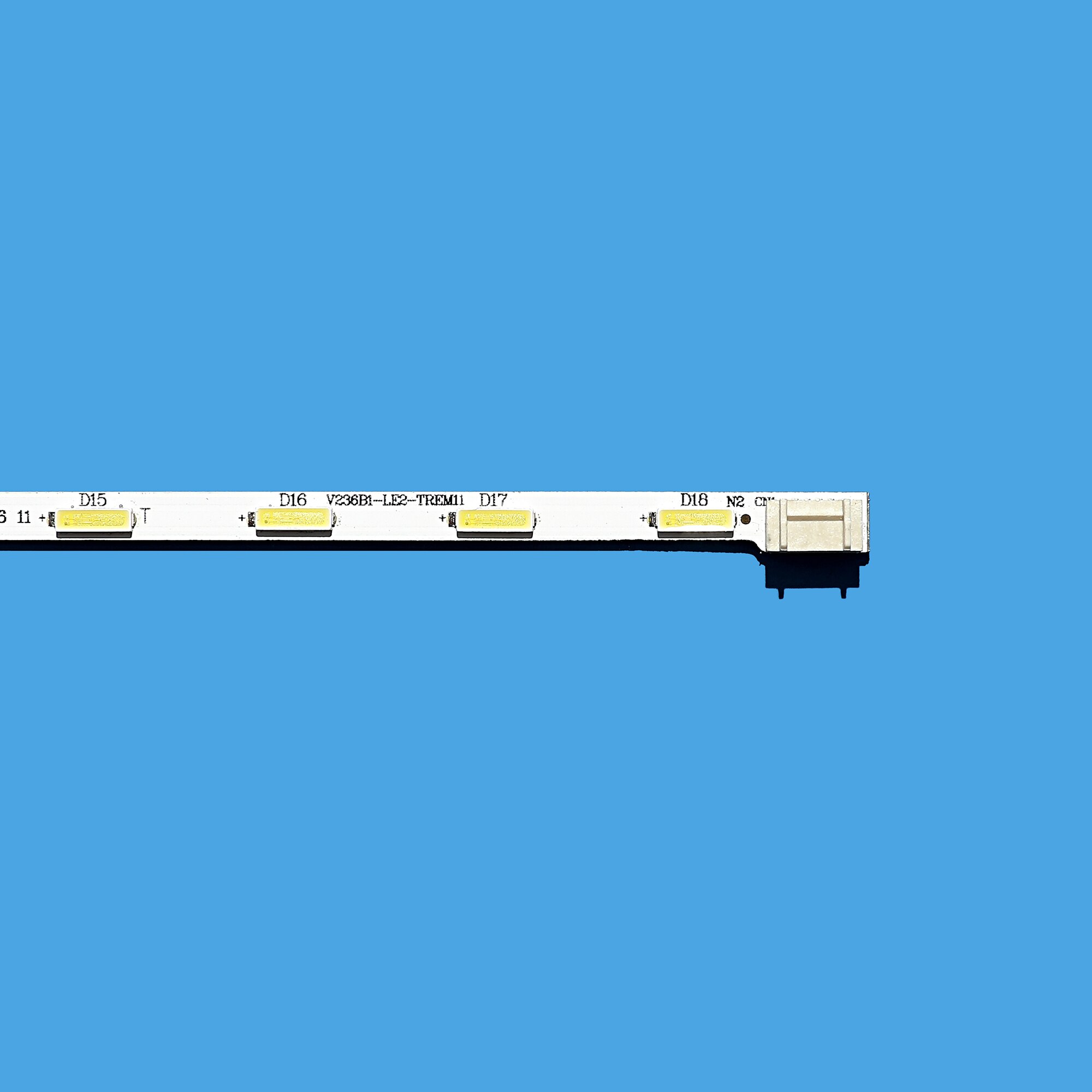 Tira de luces LED de retroiluminación, accesorio para televisor LG de 23.6", 24MT45D 22MA31D 24MT47D-PZ 24MT40D 24E510E V236B1-LE2-TREM11 V236BJ1-LE2, 18 lámparas