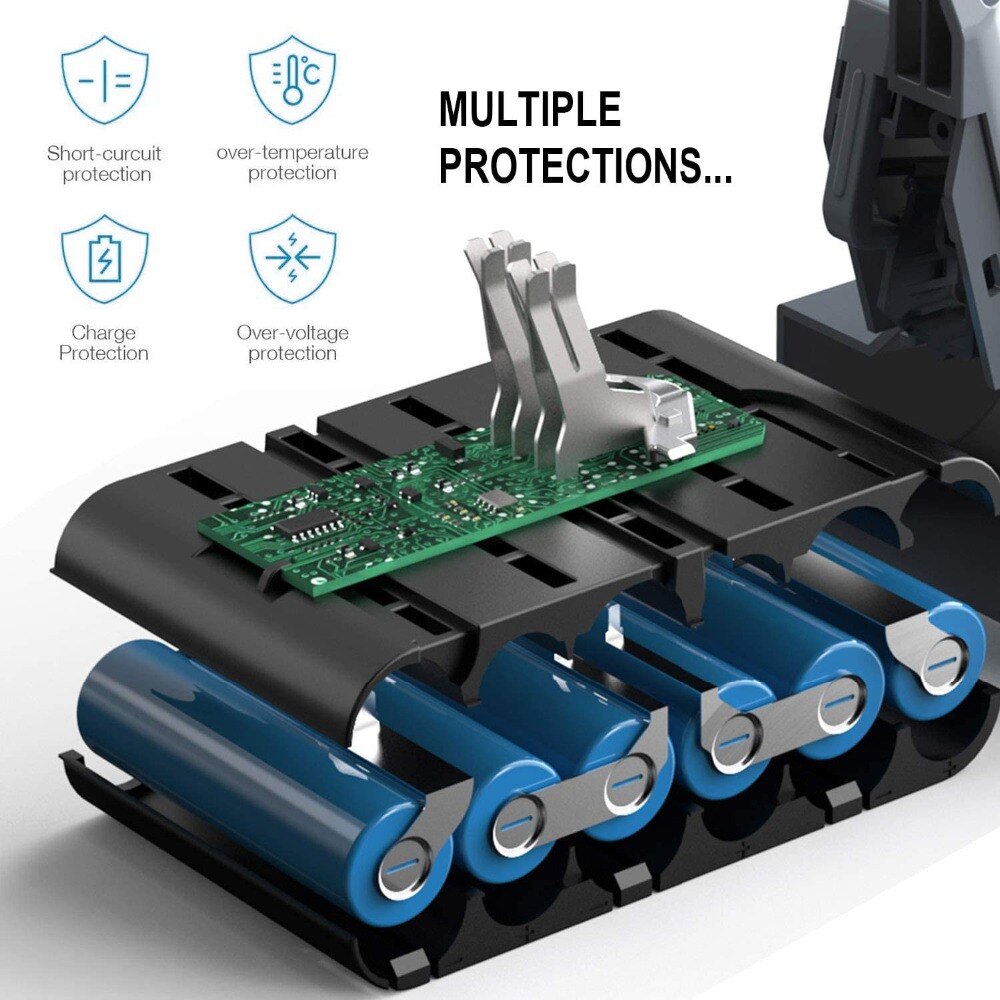 Recambio de batería para Dyson V6, 21,6 V, 6.0Ah, DC62, DC59, DC58, SV03, SV04, SV09, V6, Animal Motorhead V6 Slim V6, batería de vacío total