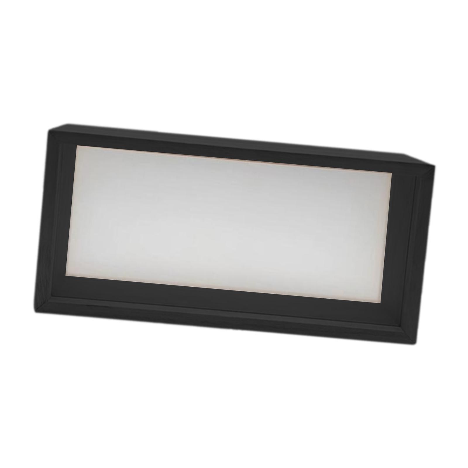 Gedroogde bloem fotolijst DIY displaydoos houten dubbelzijdige gedroogde bloem vitrine voor bruidsboeketfoto's