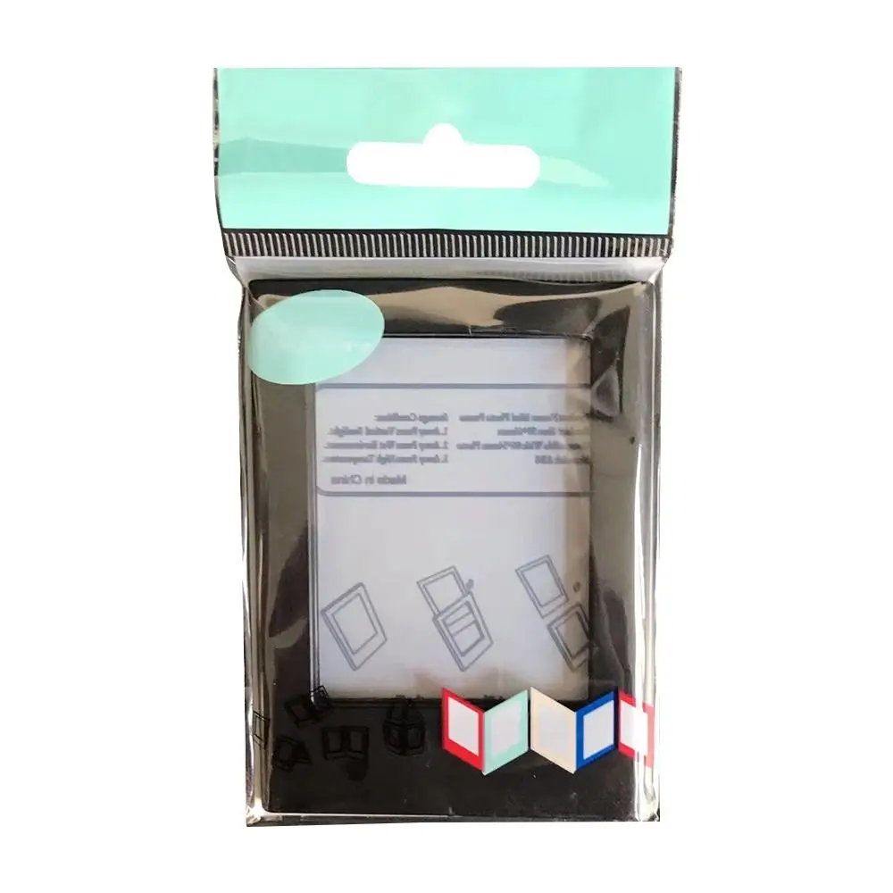 3-Inch Fotolijst Magneet Frame Voor Polaroid Foto Mini Acryl Magnetische Fotolijsten Transparant Acryl Display Stand: Light Grey