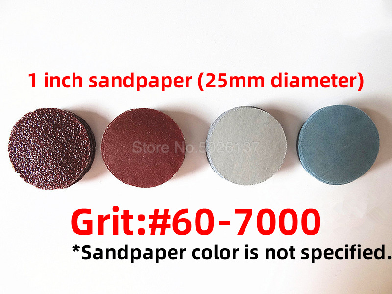 1 Inch Self-adhesive Backing Pad Paint Care Waterproof Abrasive Paper Flocking Sanding Die Accessorie Polishing Disc Suction Cup