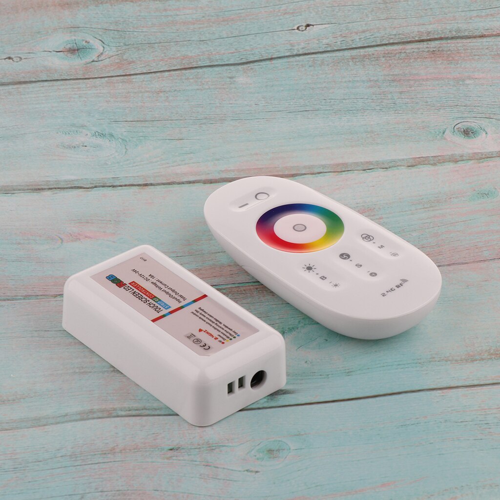 RF Remote Controller LED Strip Light Wireless Control Switch DC 12-24V