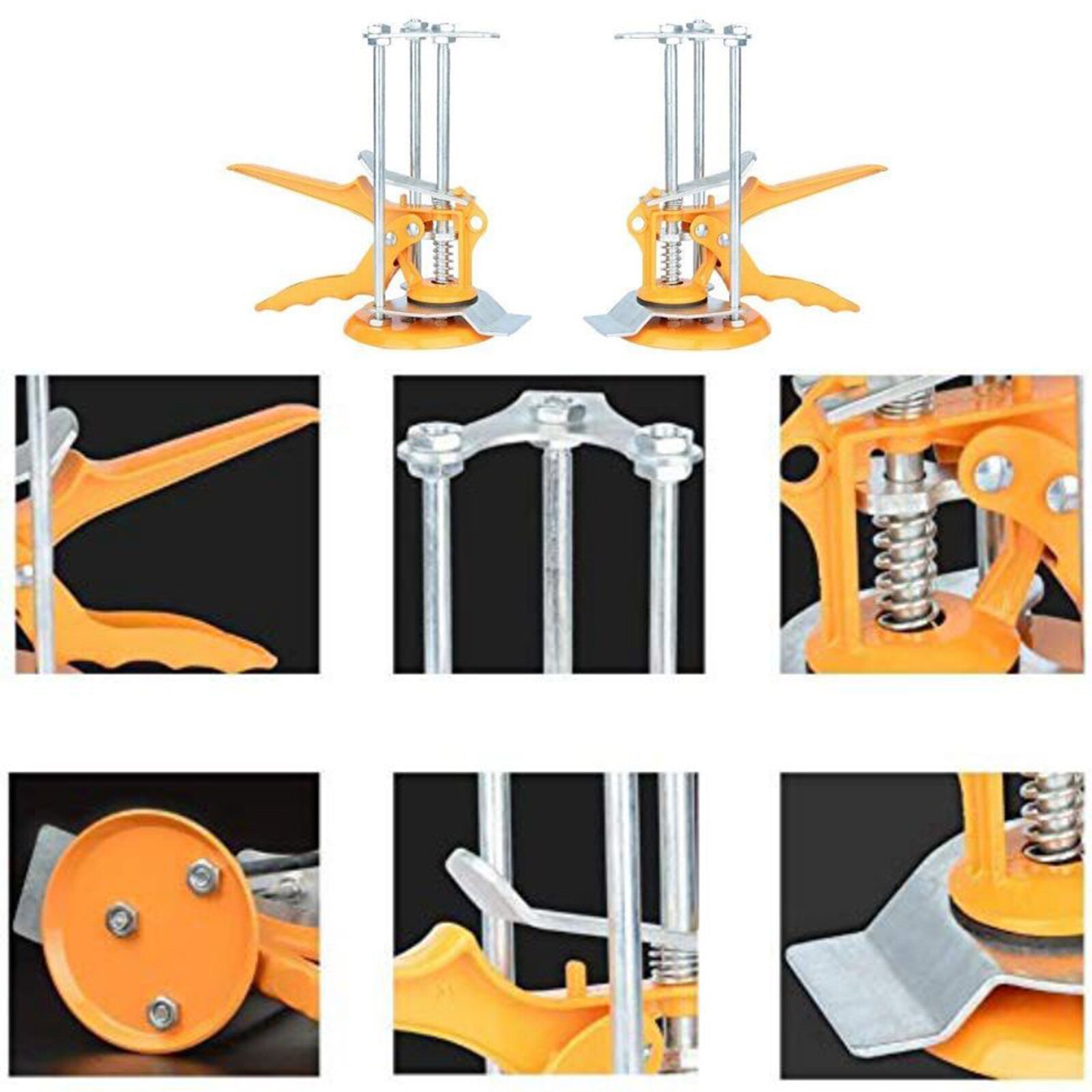 Wall Tile Locator Ceramic Wall Tile Level Regulator Heighter Carbon Steel Tile Height Regulator Construction Tool Adjustable