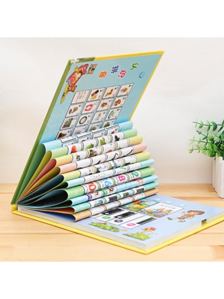 Child Kids English Chinese Learning Machine Early Education Intelligence Puzzle Storybook Point Reading Bilingual Book