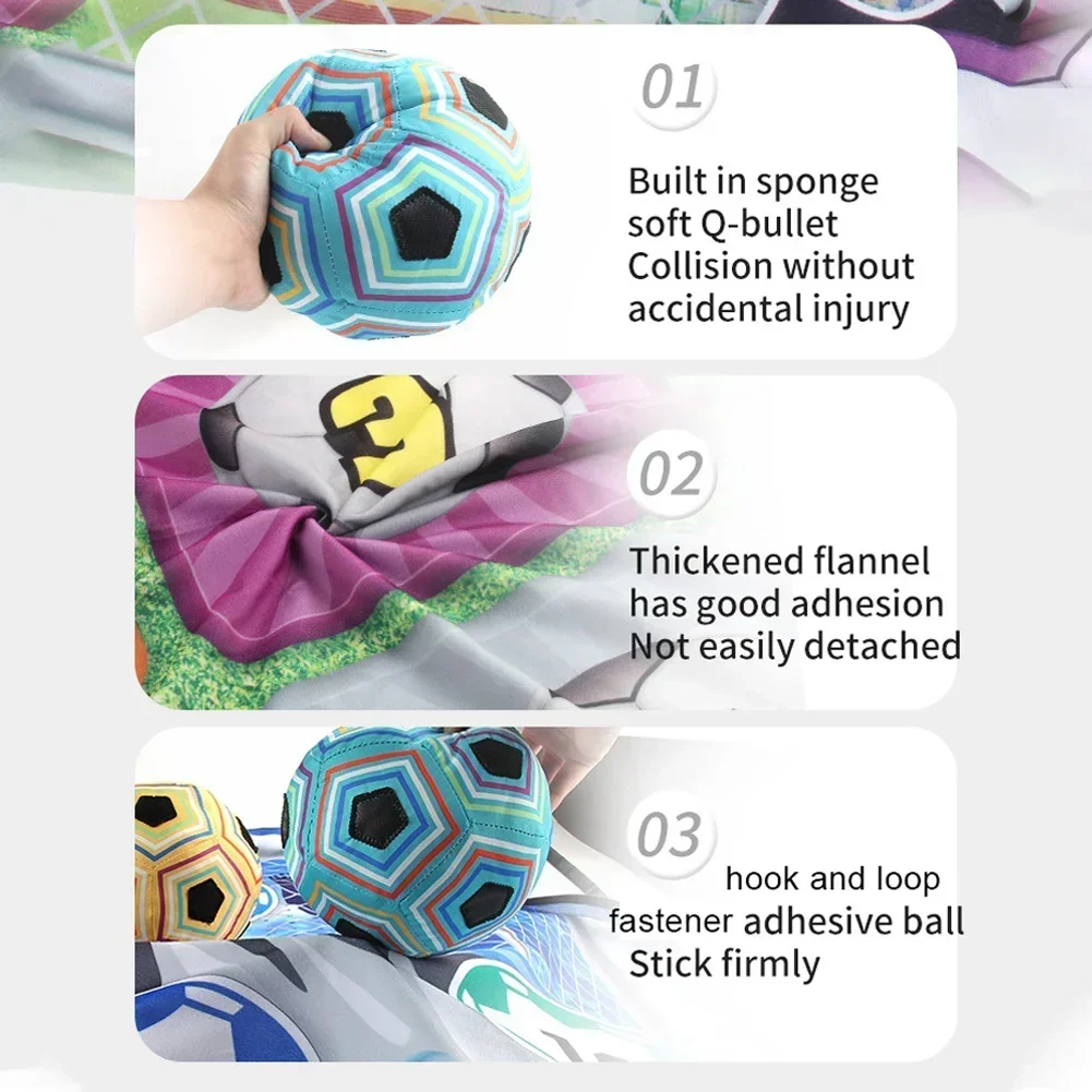 Fußball Spiel Matte Mit Kleben Bällen Fußball Spielzeug Fußball Tisch Kinder Fußball Training Teppich Kinder Fußball Spiel