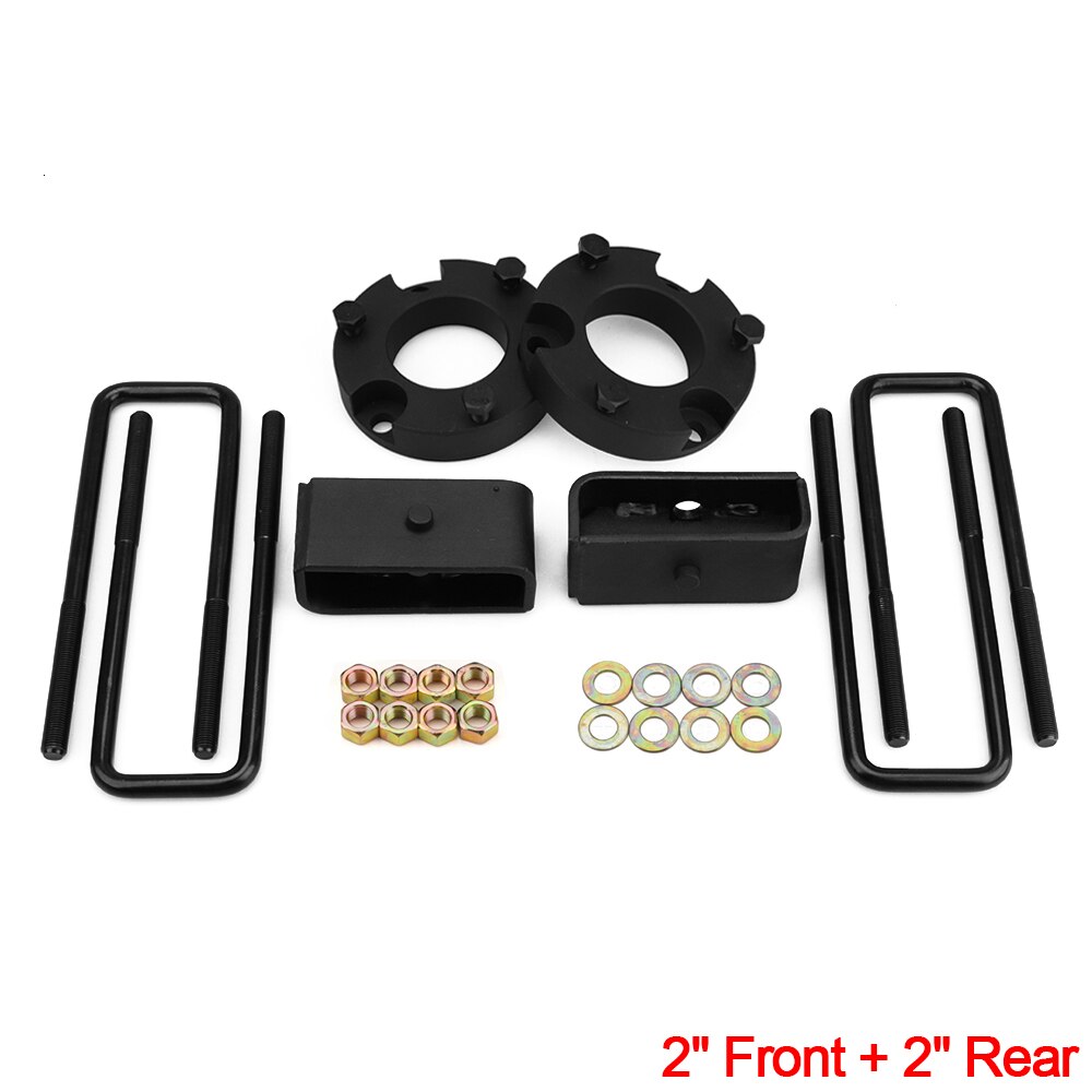 Fits 6 lug only Leveling Lift Kit For Toyota Tacoma 2005 4WD 2WD Front and Rear: Army Green