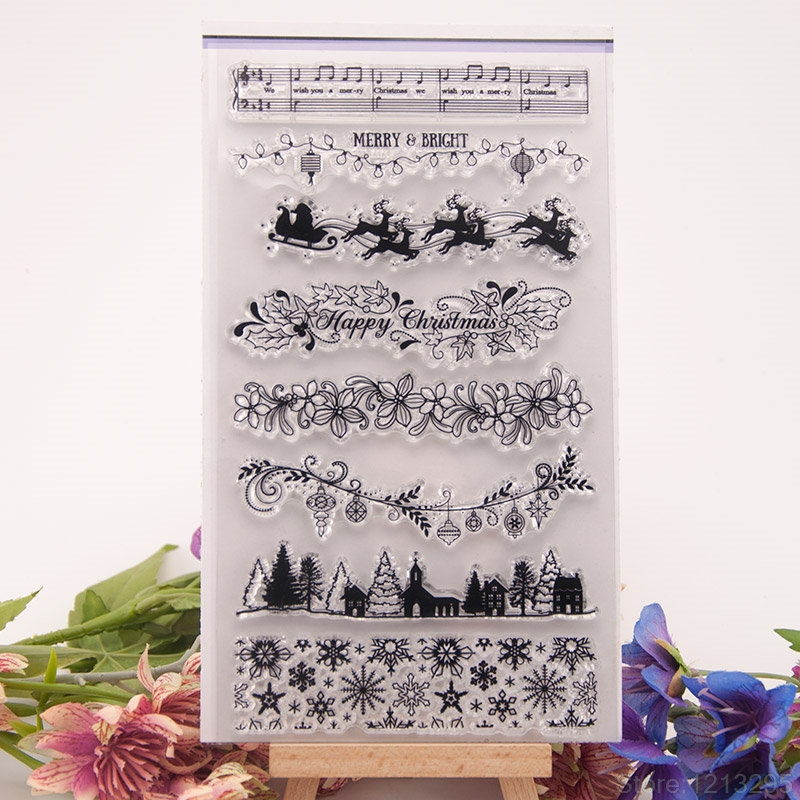 arriettycraft Nieuwjaar Chinese Japanse Retro Stijl Vrouwen Lantaarn Kraan Toren Bamboe Clear Stempels Voor Kaarten Maken Decoratie En DIY Scrapbooking