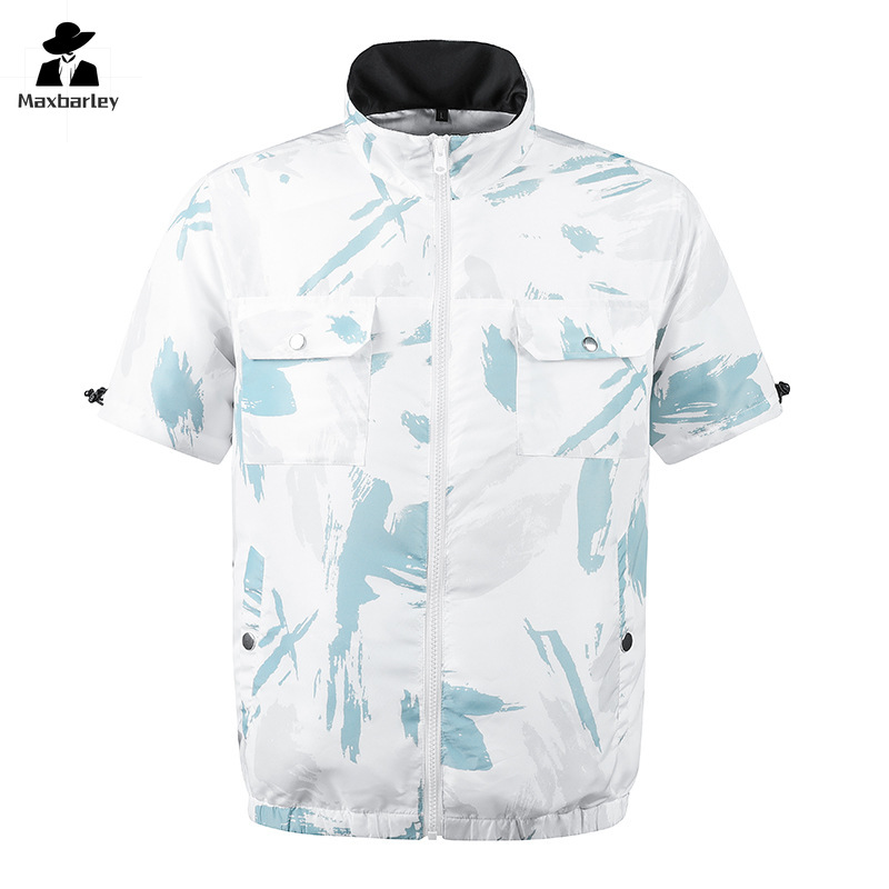 Koelvest met Ventilator - Oplaadbare Airconditioning Kleding voor Hoge Temperaturen Werk, Vissen, Camping
