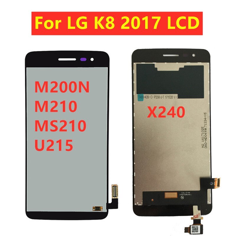 5,0 "100% Getestet Für LG K8 2017X240 LCD Anzeige Touchscreen Digitizer Montage Für LG K8 m200N M210 Frau210 uns215