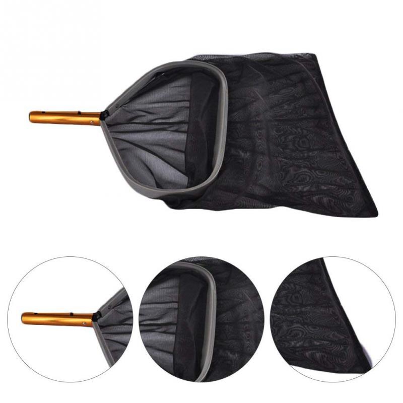 Fish Pond Skimmer Net Leaf Skimmer Mesh Swimming Pool Fountain Spa Cleaning Tools Cleaning Garbage Net Leaf Rake Mesh Frame Foun
