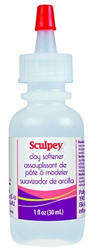 Sculpey Polymer Clay Medium SATIN/GLOSS/Bake Bond/Liquid Clay Softer for Improving DIY Doll Figure Project Finishes: CLAY SOFTENER 30ML
