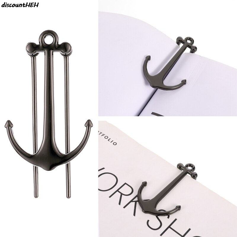 Anchor Bookmarks Bookmark Metal Page Holder for Students Teachers Graduation School Office Supplies