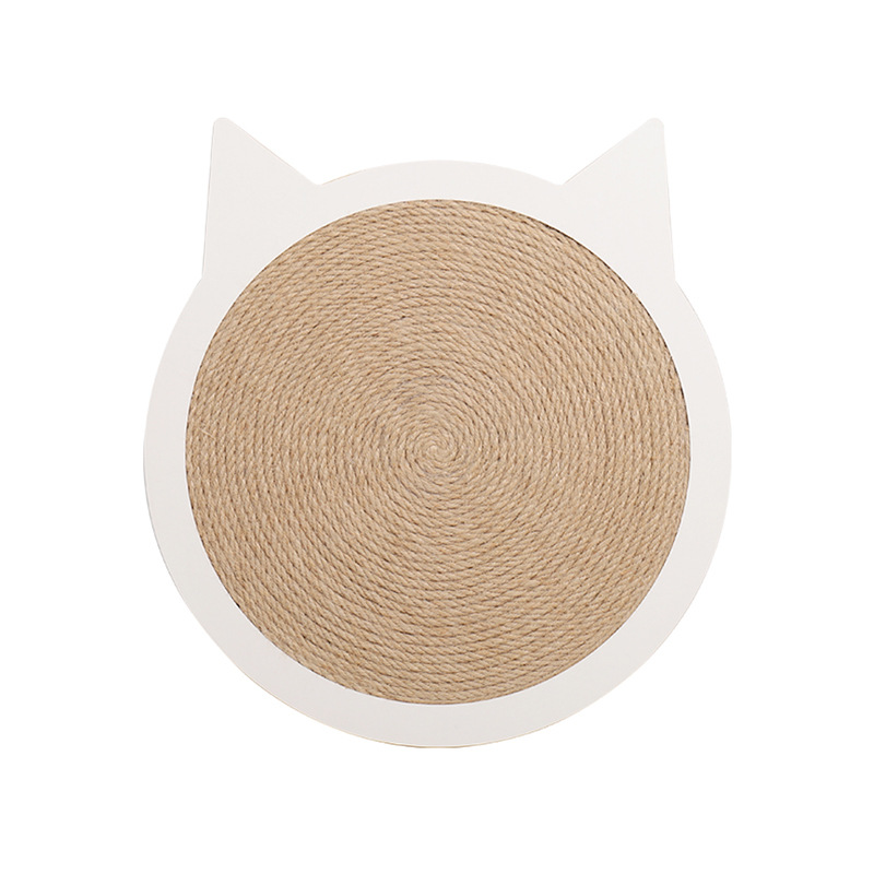 Sisal-stoel, kattenkrabber – sisal-loungestoel, verstelbaar kattenkrabbed van hout met sisal-krabber, sisal-krabber -strandstoel hoogslaper, afneembare sisal-kussen, casual kattenstoel