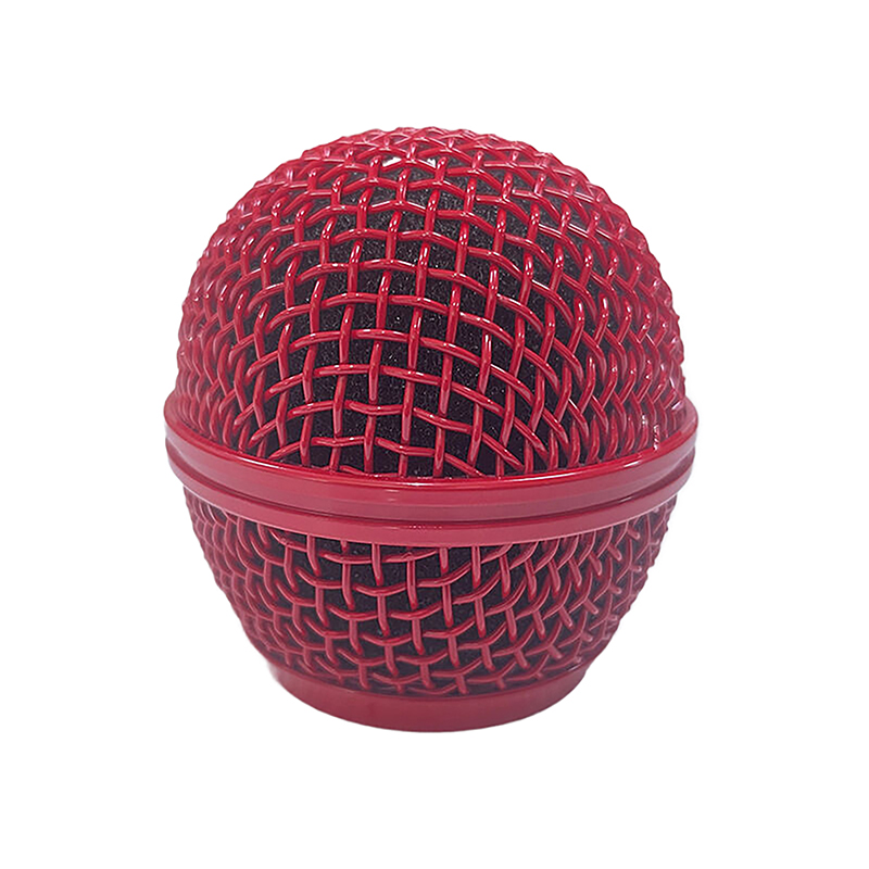 1 Stück für Shure sm58 Funk mikrofon Ersatz Metall mikrofon Kühlergrill ersetzt Beruf elle Party Mikrofon Kopfteil: Blau