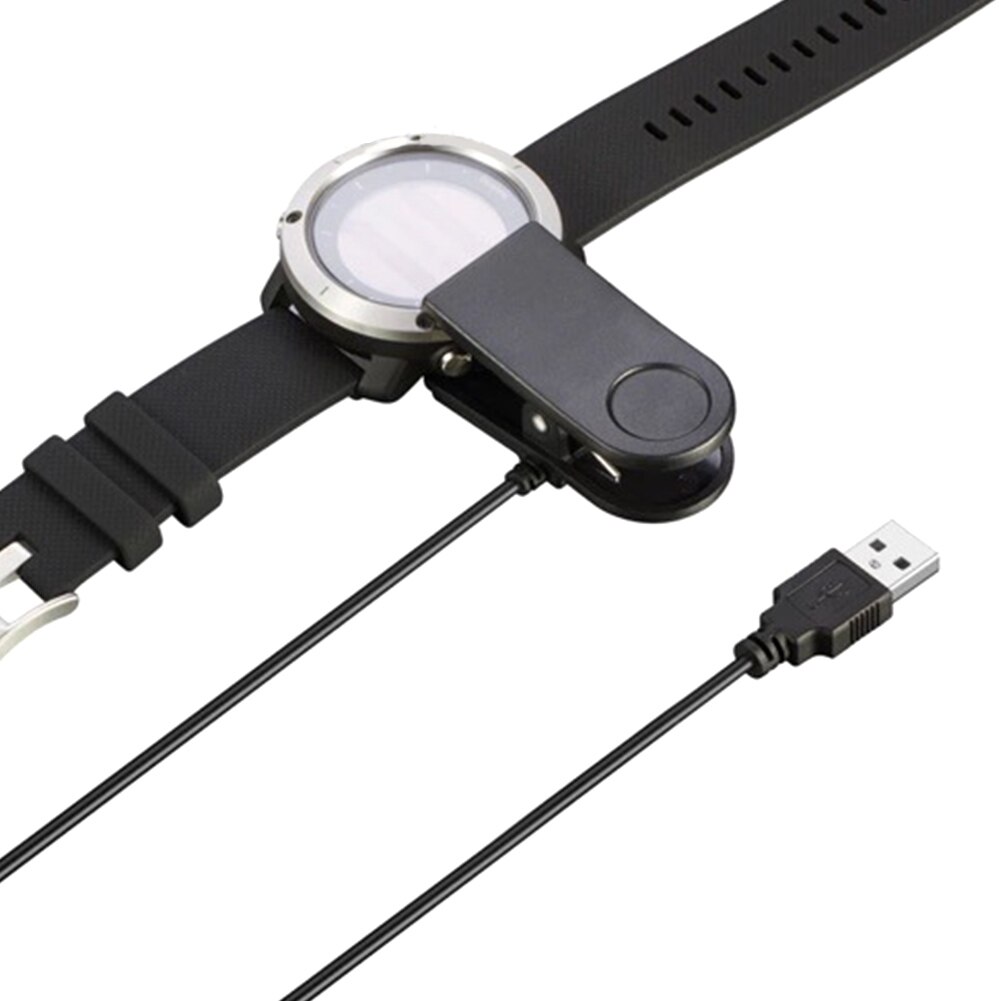 Oplader smart watch bærbar opladerclips til garmin forerunner kabel mini holdbar