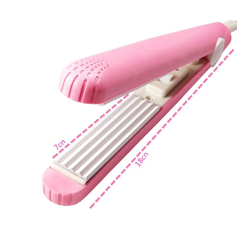 Mini krullen stijltang roze keramische krultang golvende haar stijltang stylingtools volume haar krultang