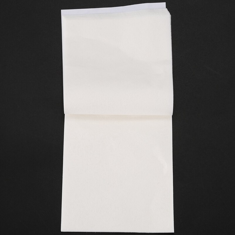 1 livret 50 pièces 10cm x 7.5cm papier de nettoyage doux blanc pour objectif de caméra