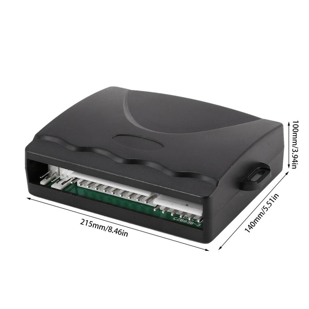 Universal Vehicle Remote Central Lock Keyless Entry System 2 Car Door Remote Central Locking Kit + Anti-theft Alarm Tool Set