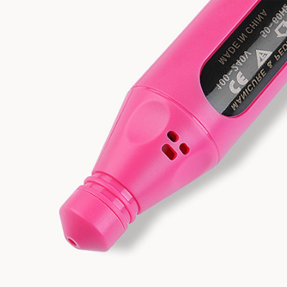 USB Charging Electric Nail Grinder Drill Polishing Pedicure Manicure Machine Nail Polishing Machine Nail Art Pen File Tool