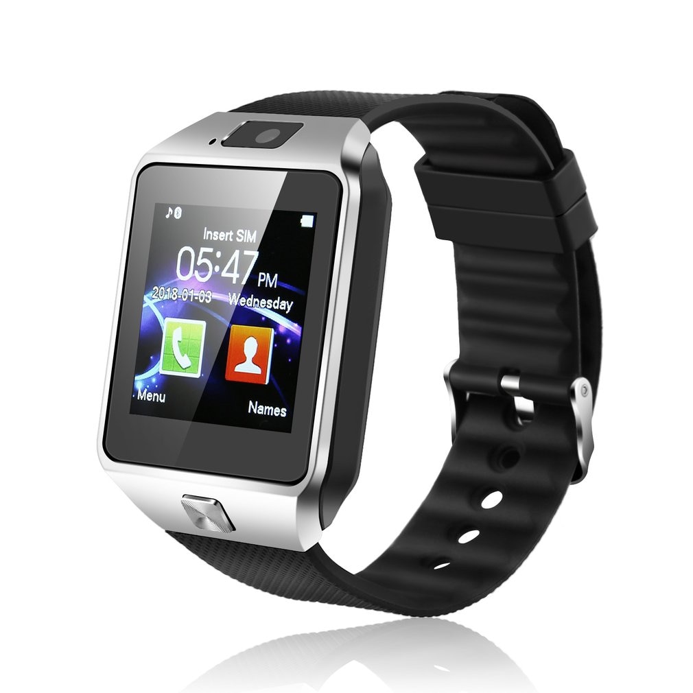 Touch Screen Smart Horloge Dz09 Met Camera Bluetooth Horloge Sim-kaart Smartwatch Voor Ios Android Telefoons Ondersteuning Multi Taal