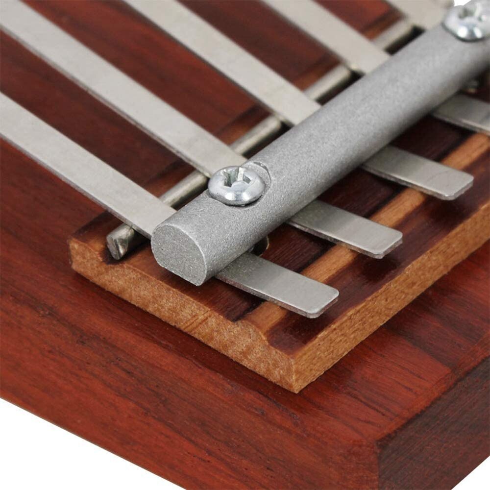 5-Key Kalimba Mbira Children Mini Guitar Thumb Piano Traditional Musical Instrument Perfect for Kids