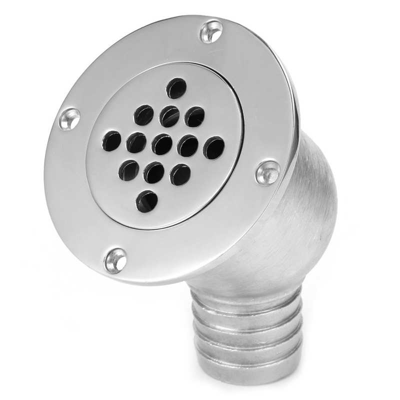 Deck Floor Drain Drain Scupper Portable for Fishing Boat Yacht Use