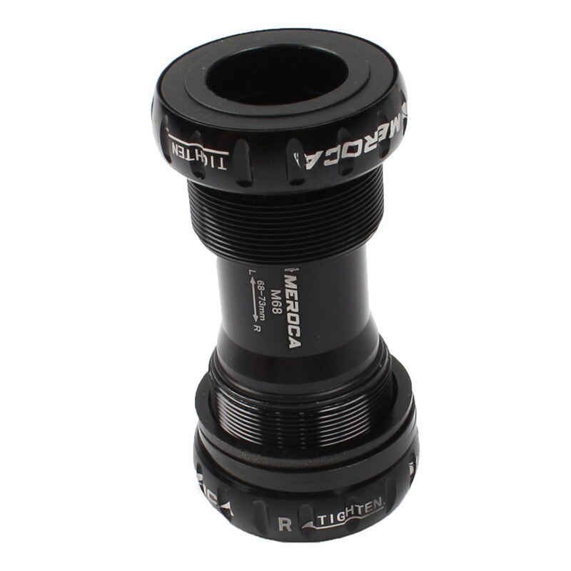 Mountain Bike Colorful Bottom Bracket Axle Integrated Hollow BB Bicycle Threaded Screw-in Center Axle BSA