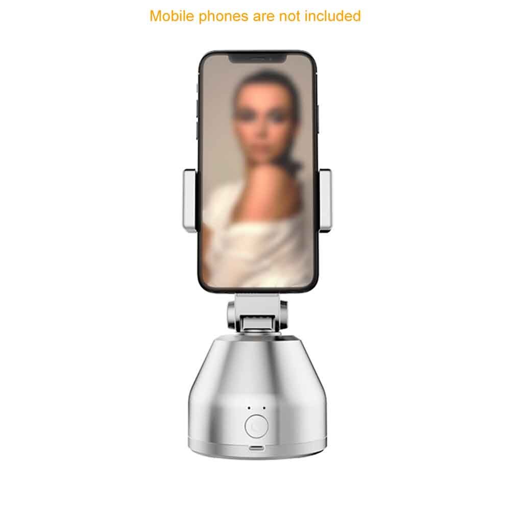 Estabilizador cardan universal casa inteligente bluetooth 360 graus de rotação desktop selfie vara para smartphones montar mãos livres: WHITE