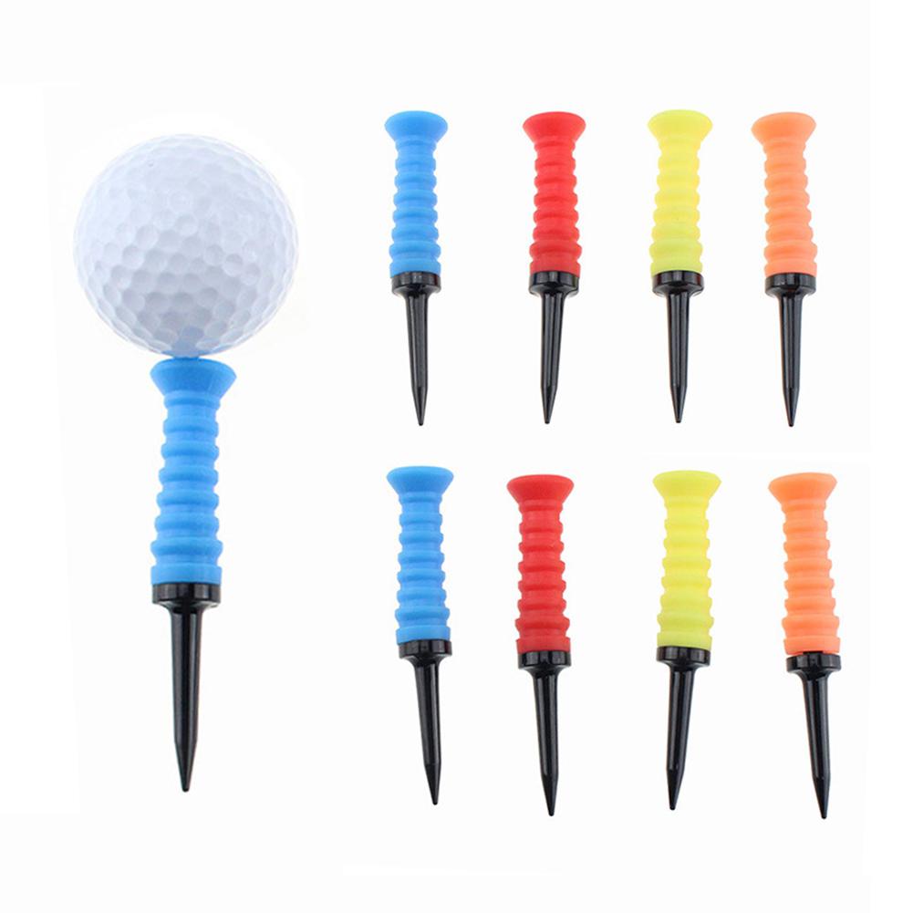 Mounchain Golf Elastic TEE Soft Rubber Sleeve Ball Nail Elastic Soft Stand Golf Tees Ball Nail Golfing Accessories Equipment