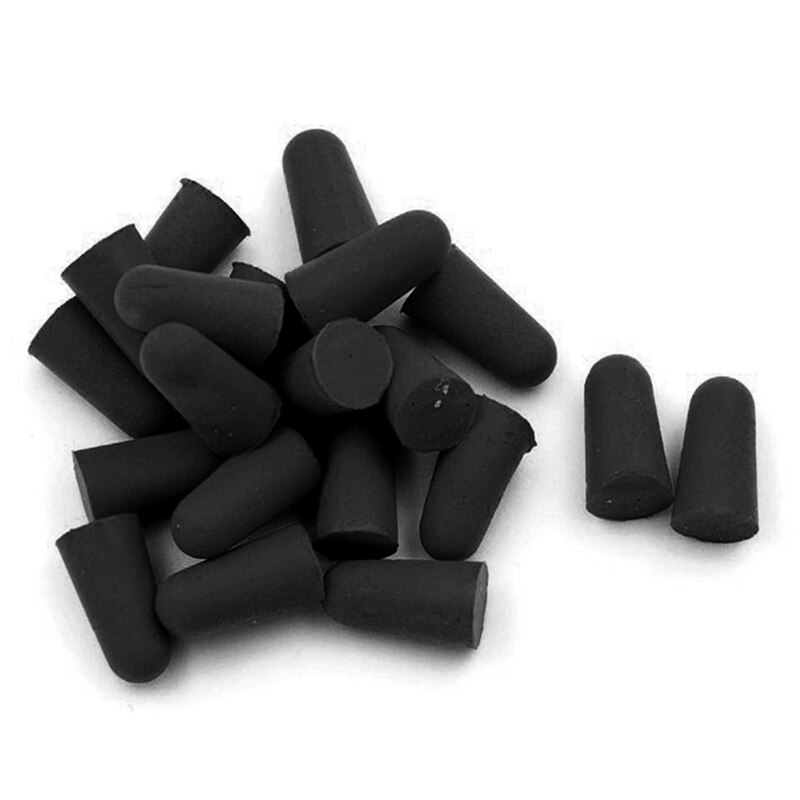 10Pairs Anti Ruis Spons Foam Oordoppen Snurken Oordopje Comfortabele Gehoorbescherming Oordoppen