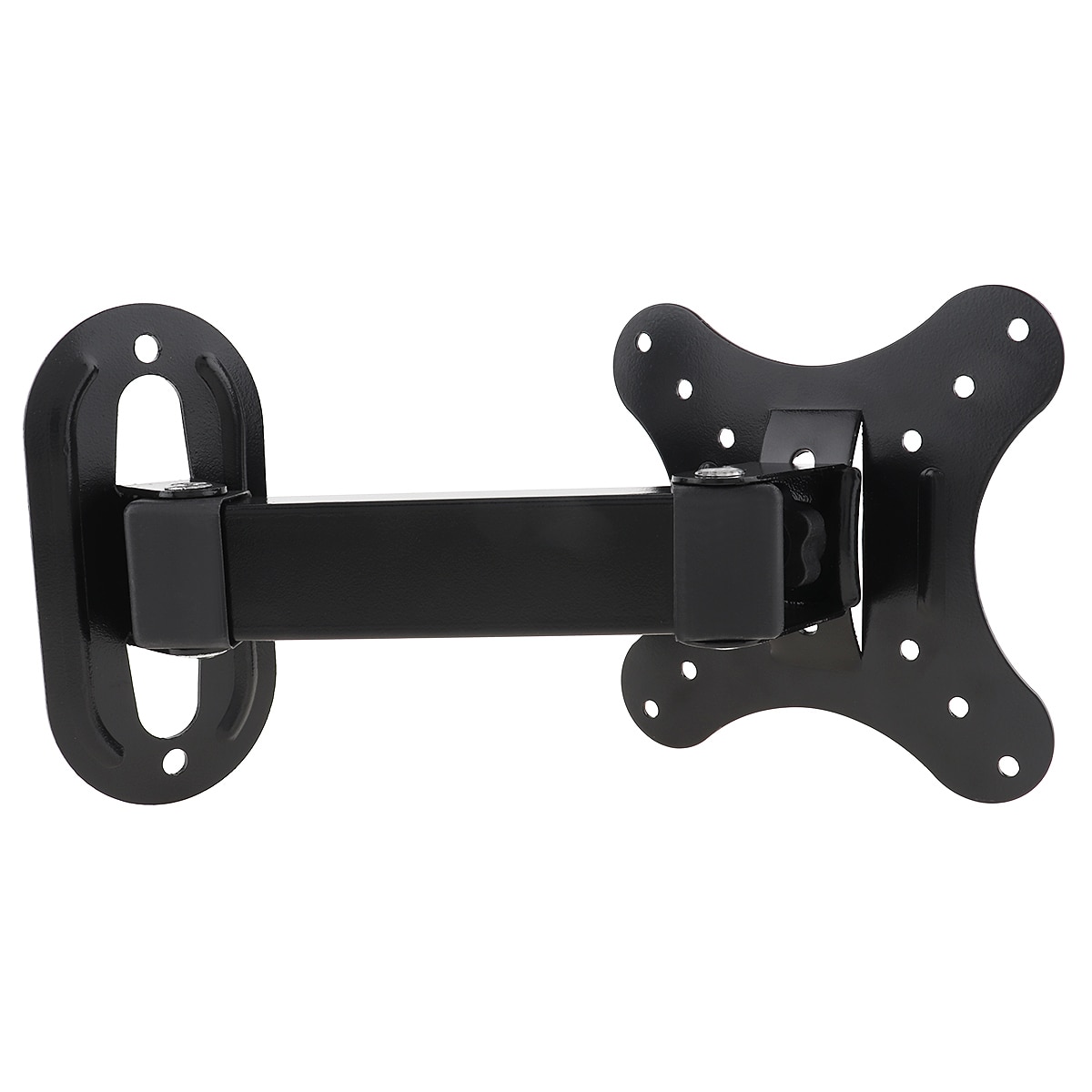 10KG Adjustable TV Wall Mount TV Holder Rotated Fixed TV Wall Bracket TV Frame 15° Tilt Swivel for 14-26Inch LCD LED Monitor
